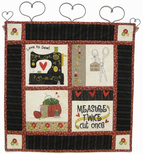 Love to Sew Wall Hanging